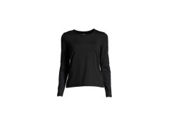 CASALL Essential Mesh Detail Tričko s dlouhým rukávem černé