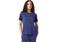 Champion dámské tričko SS Tee blue 118382 BS200 T-shirt