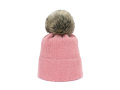 Růžová čepice Soft Fluff - Art of Polo