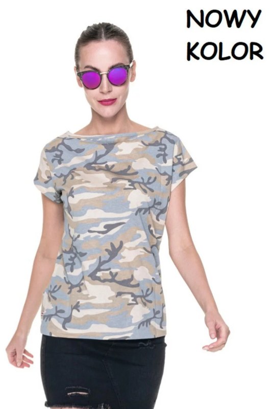 Unisex tričko 21353 maskáčové - Promostars