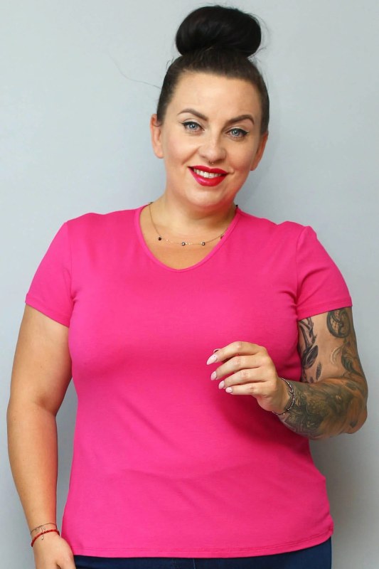 Dámská halenka Edna B420 růžová - Karko - Dámské oblečení Ženy trika
