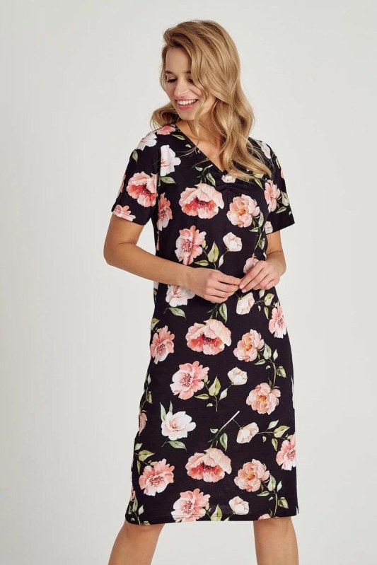 3134 DÁMSKÉ TRIČKO PEONY S-XL - Dámské oblečení Ženy trika