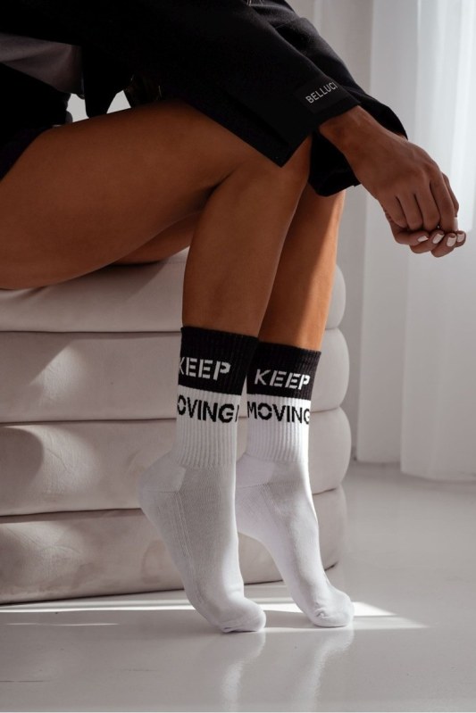 UNIQUE KEEP MOVING poloprůhledné dámské ponožky 0071.008