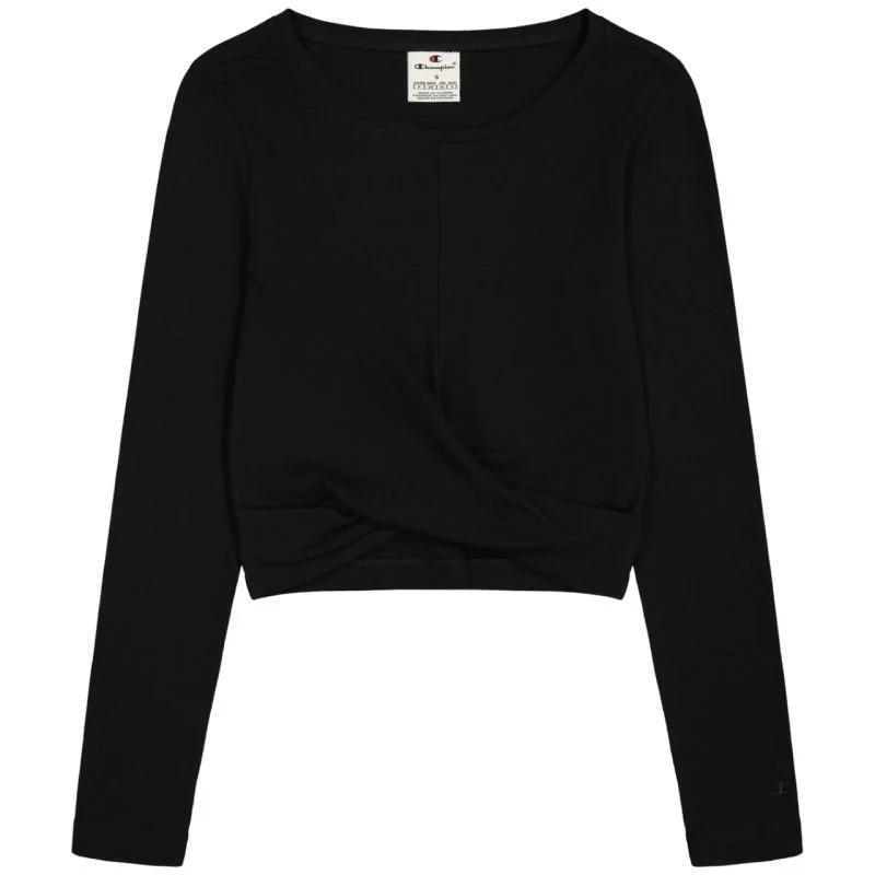 Champion Croptop W 117435 KK001 tričko s&nbsp;kulatým výstřihem - Dámské oblečení Ženy trika
