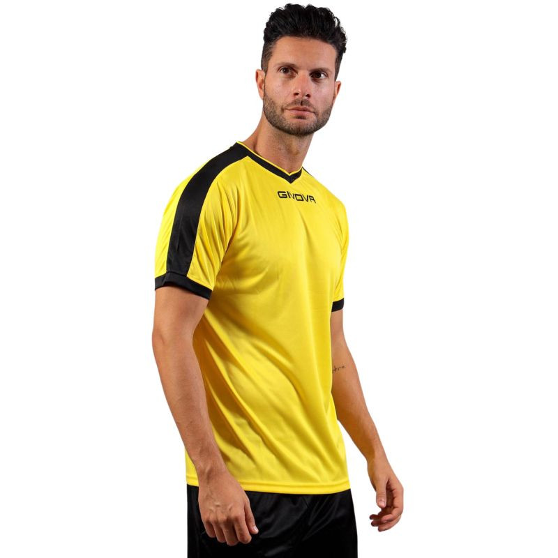 Givova Revolution Interlock tričko žluto-černé MAC04 0710