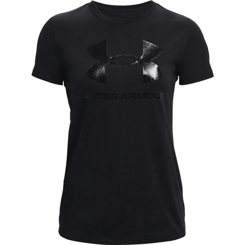 Dámské tričko Live Sportstyle Graphic SS W 1356305 002 - Under Armour - Dámské oblečení Ženy trika
