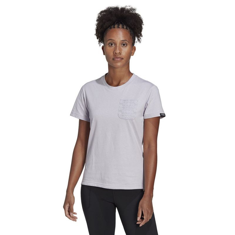 Tričko adidas TX Pocket Tee W HT7247 - Dámské oblečení Ženy trika