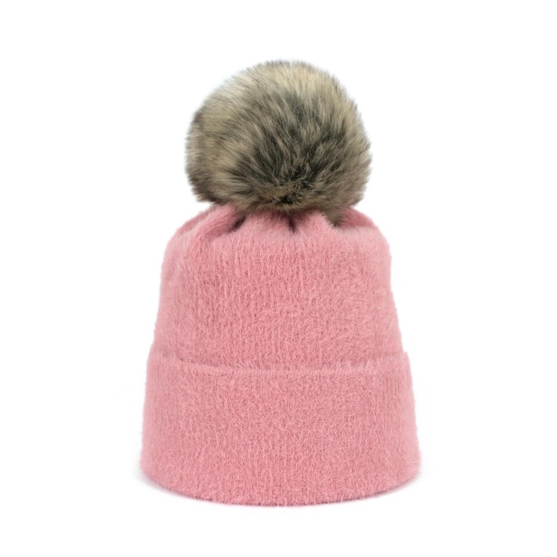 Růžová čepice Soft Fluff - Art of Polo - Dámské oblečení Ženy trika