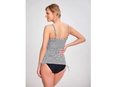 Vrchní díl plavek Tankiny Anya Stripe SW0891 černá bílá - Panache 7