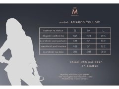 Dámská halenka Amargo žlutá - Merribel 5