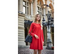 Dámské šaty S137 červené - Stylove 6