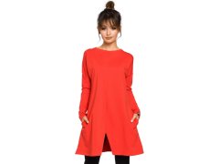 Dámské šaty B042 červené - BeWear 3