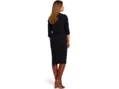 Dámské šaty S194 tmavě modré - Stylove 3