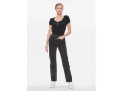 Dámské tričko 163377 4R223 00020 černé - Emporio Armani 4