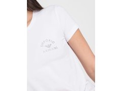 Dámské tričko 163139 4R223 00010 bílé - Emporio Armani 3