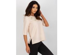 Dámská halenka LK BZ 506609.77 Béžová - FPrice 3