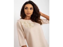 Dámská halenka LK BZ 506609.77 Béžová - FPrice 4