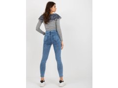 Dámské džínové kalhoty NM SP L12.14X Světle jeans modrá - FPrice 3