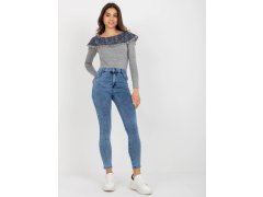 Dámské džínové kalhoty NM SP L12.14X Světle jeans modrá - FPrice 6