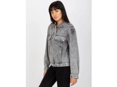 Dámská džínová bunda EM KR H1830.88 Šedá jeans - Ciminy 1