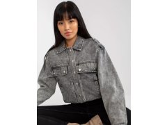Dámská džínová bunda EM KR H1830.88 Šedá jeans - Ciminy 2