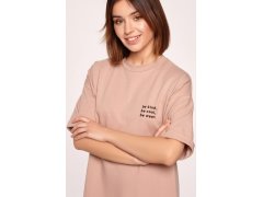Dámské šaty B194 Mocca - BeWear 2