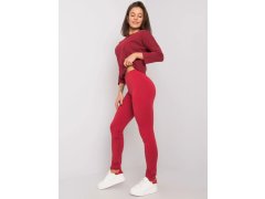 Dámské legíny RV LG 2850.24P Bordó - FPrice 3