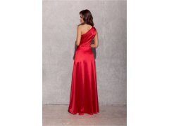 Dlouhé šaty SUK0461 červené - Roco Fashion 1