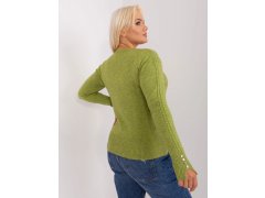 Dámský svetřík PM SW PM 3817.07 zelený - FPrice 1