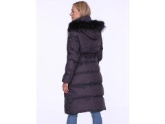 Dámský kabát Coat BLH220027FXR tmavě šedý -. PERSO 2