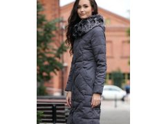 Dámský kabát BLH818025F tmavě šedý - PERSO 3