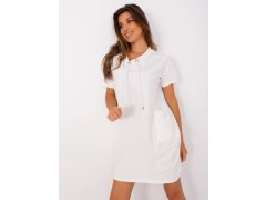 Dámské šaty RV SK 8723.89P Ecru - FPrice 2
