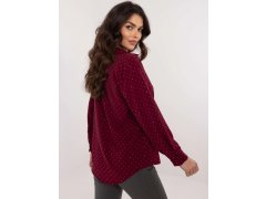 Dámská košile DHJ KS 19760.49P bordó - FPrice 3