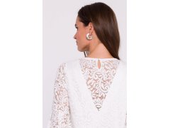 Dámské šaty S380 krémové - Stylove 1