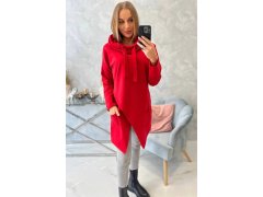 Tunika nadměrné velikosti 0017 červená - Kesi 6
