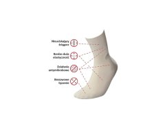 Zdravotní ponožky 07-2024 JJW Bamboo hnědé - Deo Med 1