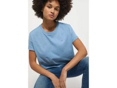 Dámské tričko Alina C Tee 1013387 5124 Jeans modrá - Mustang 7