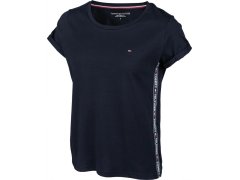 Dámské krátké tričko UW0UW01374 tmavě modré - Tommy Hilfiger 2