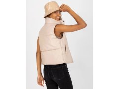 Dámská vesta NM KZ D2 3815-62.83 Světle béžová - FPrice 4