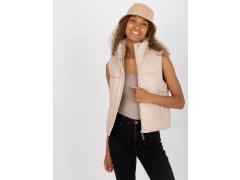 Dámská vesta NM KZ D2 3815-62.83 Světle béžová - FPrice 7