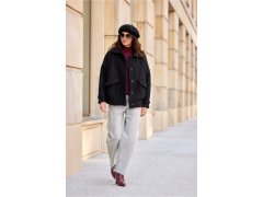 Dámská bunda KUR0027 černá - Roco Fashion 1