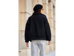 Dámská bunda KUR0027 černá - Roco Fashion 2