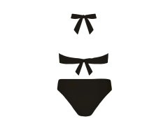 Dámské dvoudílné plavky Panama 3 S556PM3 černé - Self 1