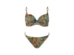 Dámské dvoudílné plavky Mykonos 1 S936MN2 zelené se vzorem - Self 7