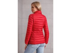 Červená dámská bunda se stojáčkem (16M9111-270) - Goodlooking 1