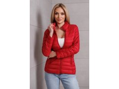 Červená dámská bunda se stojáčkem (16M9111-270) - Goodlooking 2