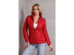 Červená dámská bunda se stojáčkem (16M9111-270) - Goodlooking 4