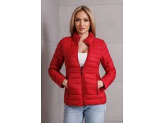Červená dámská bunda se stojáčkem (16M9111-270) - Goodlooking 7
