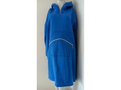 Dámská dlouhá teplá mikina 1111.1 modrá - FPrice 1