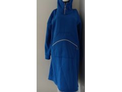 Dámská dlouhá teplá mikina 1111.1 modrá - FPrice 2